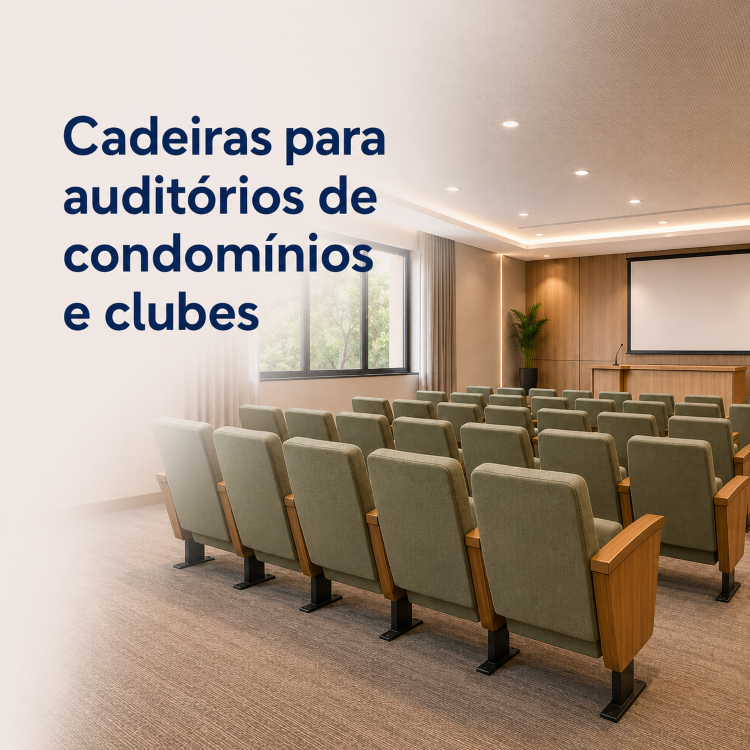 Auditorios sob medida para Condominios e Clubes